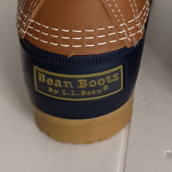 L.L. Bean Women’s Bean Boots Blue Bottom Waterproof Duck Boots Size 6M EUC - Picture 3 of 15